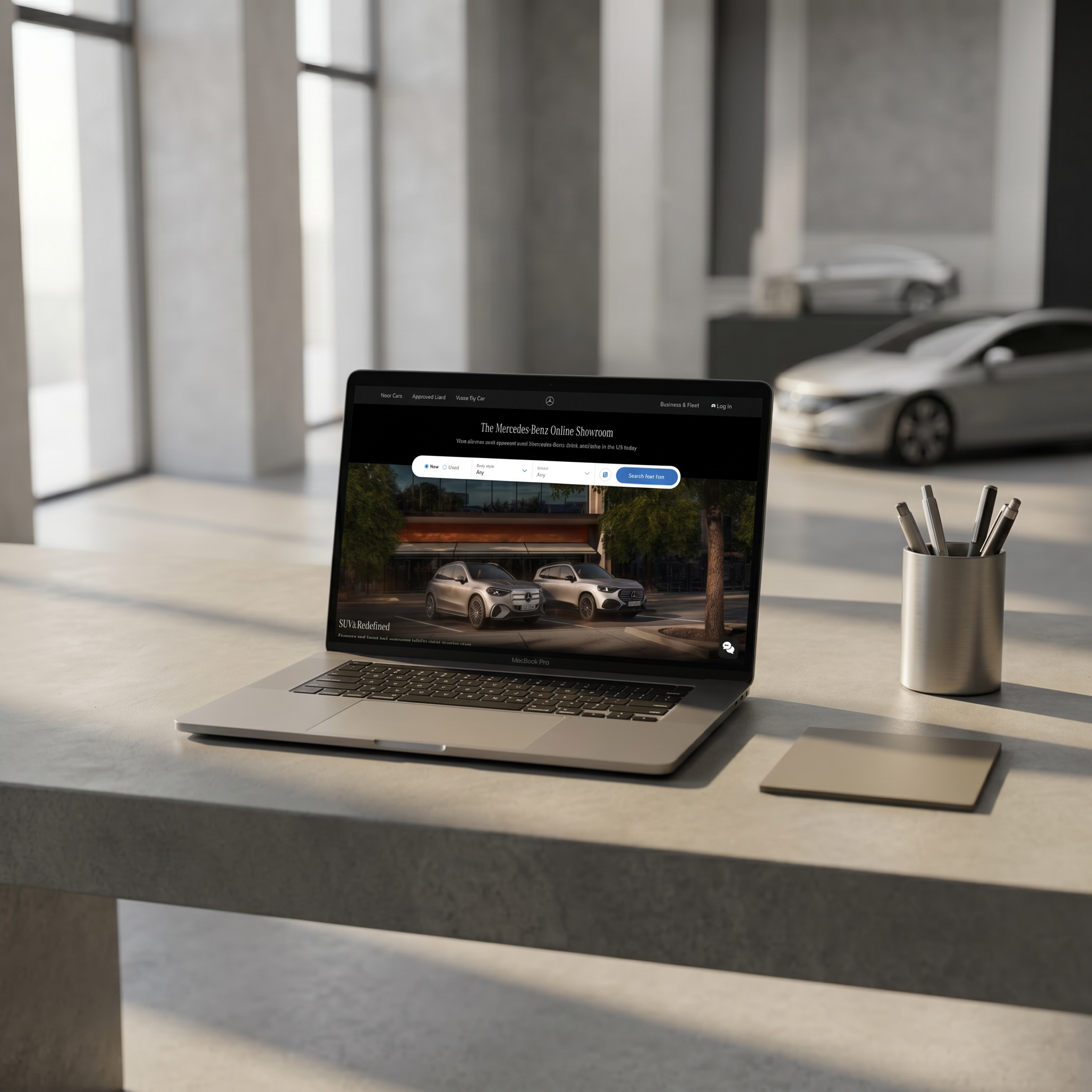 Mercedes-Benz Online Showroom
